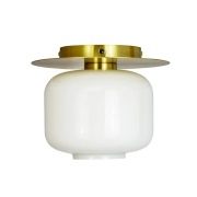 Dyberg Larsen - Arp Plafondlamp Opal/Brass