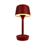 Dyberg Larsen - FLOW LED Portable Taffellamp Donker Rood DybergLarsen