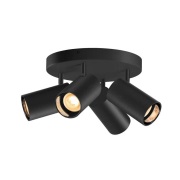 SLV - Asto Tube 4 Plafondlamp Black
