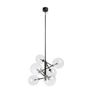 Markslöjd - Andrew 6 Hanglamp Black/Clear