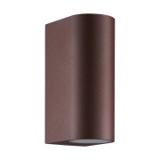 Nordlux - Dion Double Buiten Wandlamp IP44 Rustfarvet
