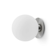 Audo Copenhagen - TR Bulb wandlamp, metaal, wit, Ø 20 cm