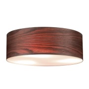 Paulmann - Liska Plafondlamp Dark Hout/Metal