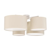 Euluna - Lodge 4 Plafondlamp Beige