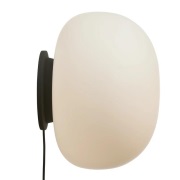FRANDSEN - Wandlamp Supernate, Ø 38 cm, schakelaar, opaal/wit
