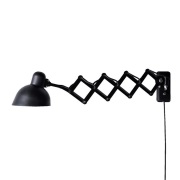 FRITZ HANSEN - Kaiser Idell wandlamp met stekker, zwart