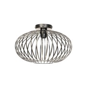 Lindby - Rosalea Plafondlamp Black/Brass