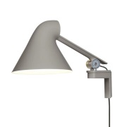 Louis Poulsen - NJP Wandlamp Kort Licht Grijs
