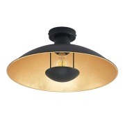 Lindby - Narisara Plafondlamp Ø40 Black/Gold