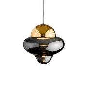 DESIGN BY US - Nutty hanglamp Smoke/Gold