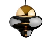 DESIGN BY US - Nutty XL Hanglamp Smoke/Gold