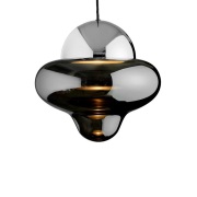 DESIGN BY US - Nutty XL hanglamp Smoke/Chrome