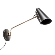 Northern - Birdy Wandlamp Zwart/Geelkoper