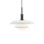 Louis Poulsen - PH 4 1/2-4 hanglamp, Ø 45 cm, chroom/wit