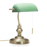 Lindby - Milenka Tafellamp Brass/Green