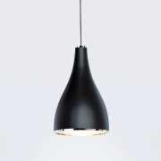 Serien Lighting - One Eighty L hanglamp, Ø 16 cm, zwart Serien.lightin...