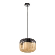 Forestier - Bamboo hanglamp XS Black