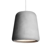 New Works - Material Hanglamp Licht Grijs Concrete