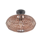Lindby - Majeora Plafondlamp Dark Wood