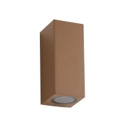 Lucande - Xava Buiten Wandlamp Up/Down Bruin