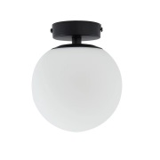 Lucande - Bidolo Plafondlamp IP44 Zwart