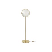 GUBI - Multi-Lite vloerlamp Shiny Brass/White