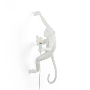 SELETTI - Monkey Hanging Wandlamp Right Wit