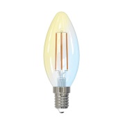 LUUMR - Lamp 4,2W Tuya WLAN CCT E14 Clear