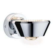 Paulmann - Sabik LED Wandlamp IP44 Chroom