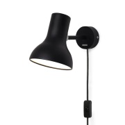 Anglepoise - Type 75 Mini Wandlamp w/Cable Jet Black