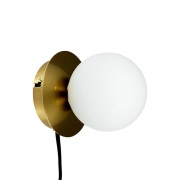 Dyberg Larsen - Sia Wandlamp Opal/Brass DybergLarsen