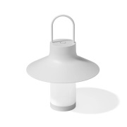 LOOM DESIGN - Shadow Portable Taffellamp L White