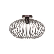 Lindby - Nahele Plafondlamp Coffee