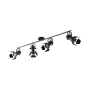 Lindby - Tilen 4 Plafondlamp Black