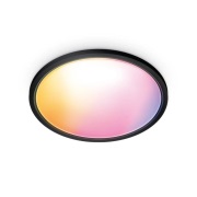 WiZ - SuperSlim  Plafondlamp 22W RGB Black
