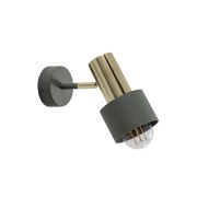 Euluna - Destin Wandlamp Messing /Groen