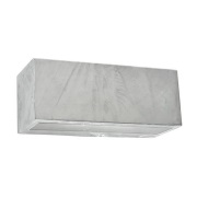 Norlys - Asker Up/Down LED buiten wandlamp L21,5 Verzinkt