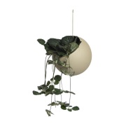 AYTM - Globe Pot Ø17xH28 Taupe/Gold