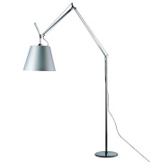 Artemide - Tolomeo Mega Staande Lamp met Dimmer Ø360 Grijs Satijn/Zwar...