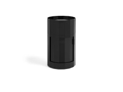 HAY - Facet bijzettafel, antraciet, 66 cm, poten en wieltjes