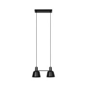 Lucande - Servan 2 Hanglamp Black