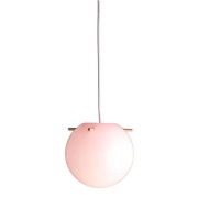 FRANDSEN - Koi Hanglamp Ø25 Opal Rose/Brass
