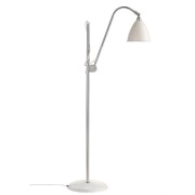 GUBI - Bestlite Bl3 VloerLamp Ø16 Chroom Matte Wit