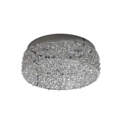 Lucande - Felias Plafondlamp Chrome/Clear