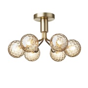 Nuura Aps - Apiales 6 plafondlamp, messing/goudkleurig, Ø 50 cm Nuura