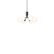Nuura Aps - Apiales 6 hanglamp, zwart/opaal, Ø 50 cm Nuura