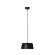 NOLA - Peaks LED hanglamp, zwart, Ø 35 cm, dimbaar, aluminium