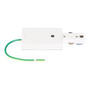 Projectlight Railsysteem - voedingsstuk rail - 10,6 x 3,5 x 1,8 cm - w...