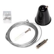 Projectlight ophangingskit - zwart