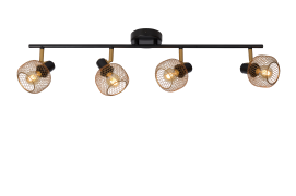 Lucide Maren - opbouwspot 4L - 76 x 17 x 15 cm - Goud